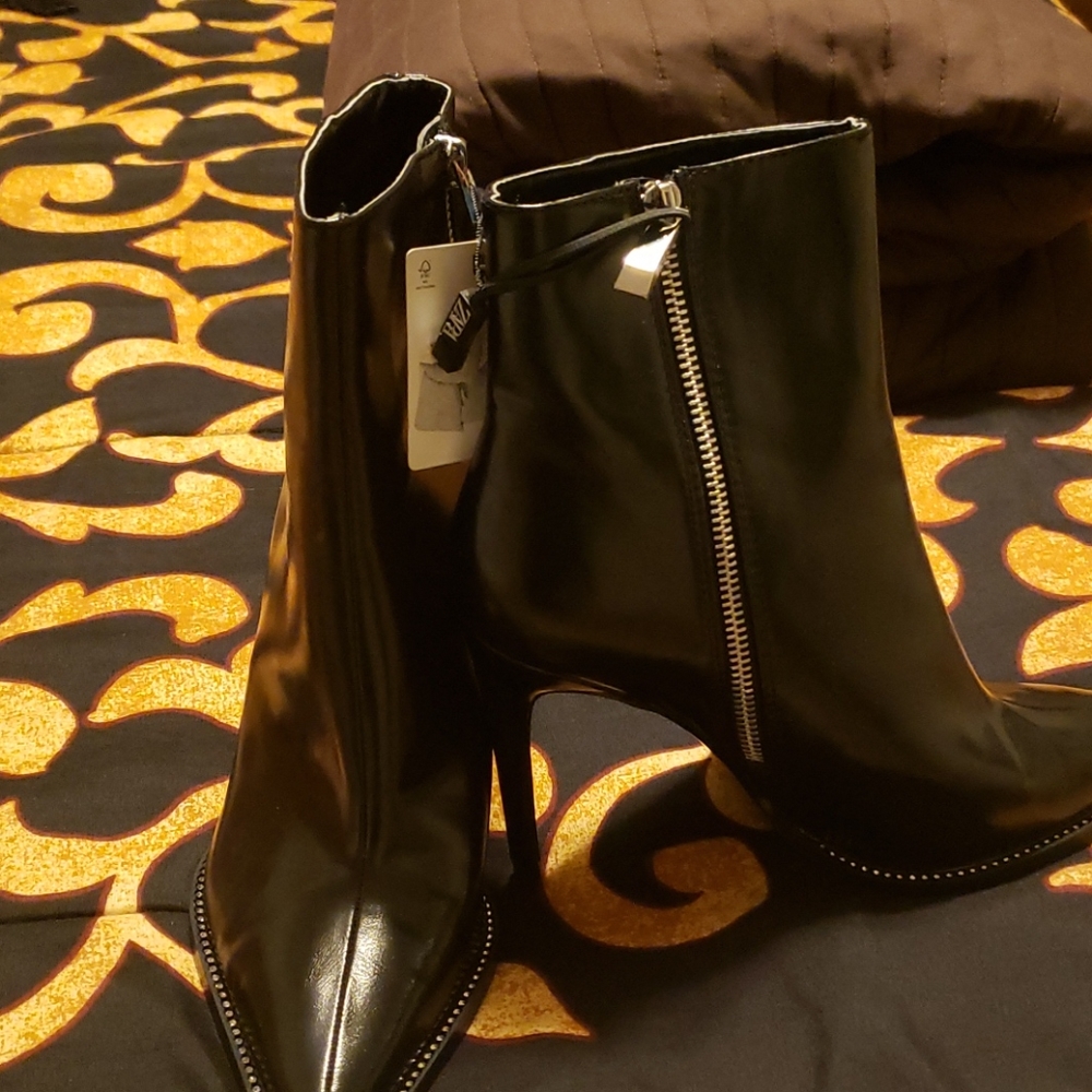 Zara Rhinestone Boots